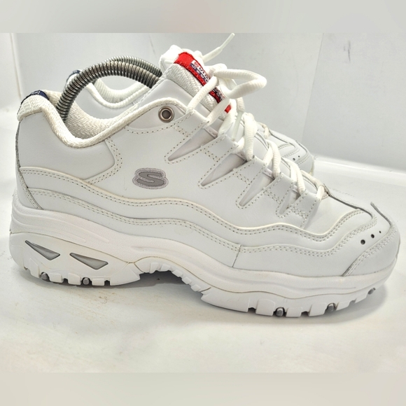 SKECHERS SPORT ENERGY ORBIT MULE WALKING SNEAKERS WOMEN'S SIZE 9.5 WHITE A3 - Picture 11 of 16